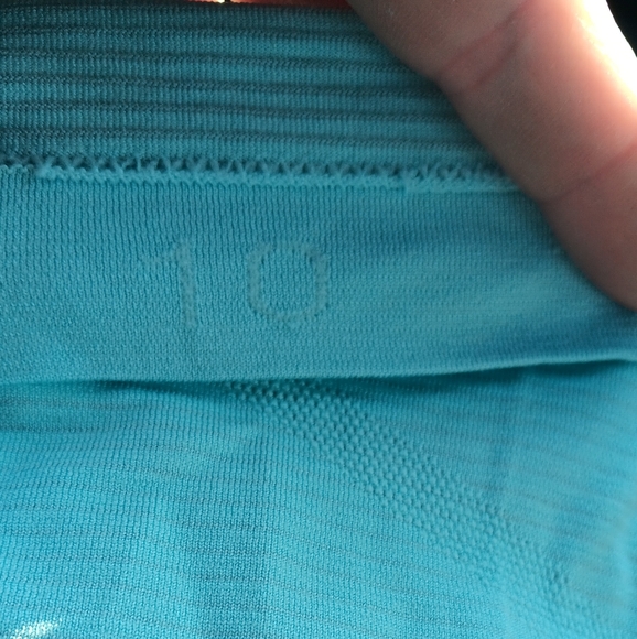 Lululemon top, used, size small, light blue. From a smoke-free and pet-free home - Picture 4 of 4